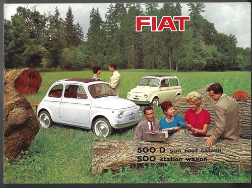 Fiat 500 1960 - 1960-1962, brochure