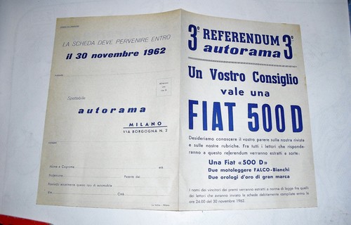 Referemdum autorama 1962 - referemdum,