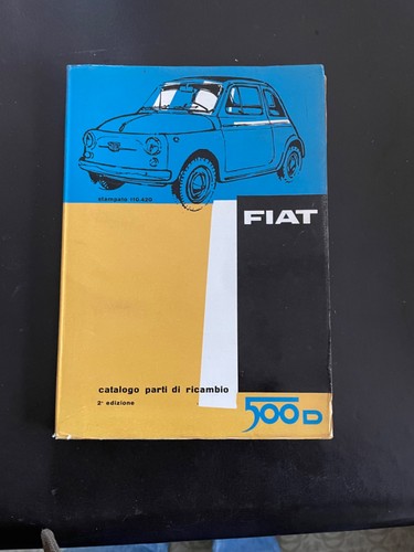 Catalogo ricambi fiat - ricambi, 500
