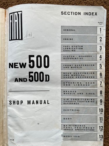 Fiat 500 berlina - 500, multipla